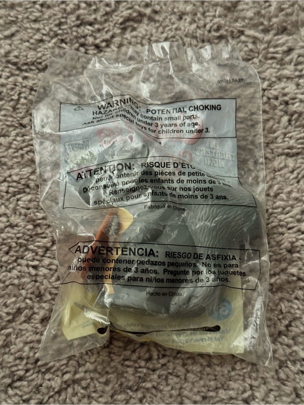 Wendy’s Kids Meal Charlie and The Chocolate Factory Squirrel and Nut Toy